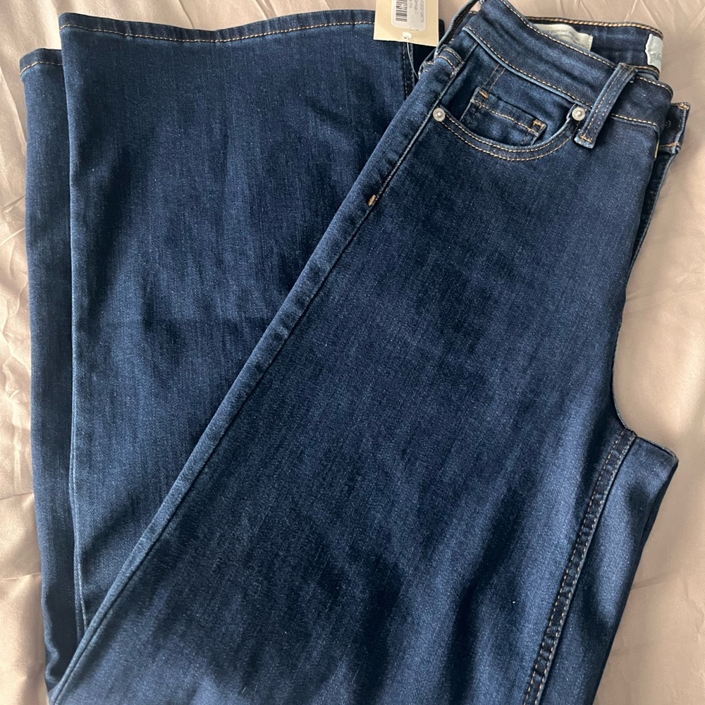 Universal Thread Dark Indigo Flare Jeans - Picture 11 of 16